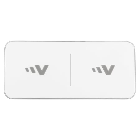 Ventev Dual Wireless Chargepad 15w, White WLS15DUAL-WHT262043